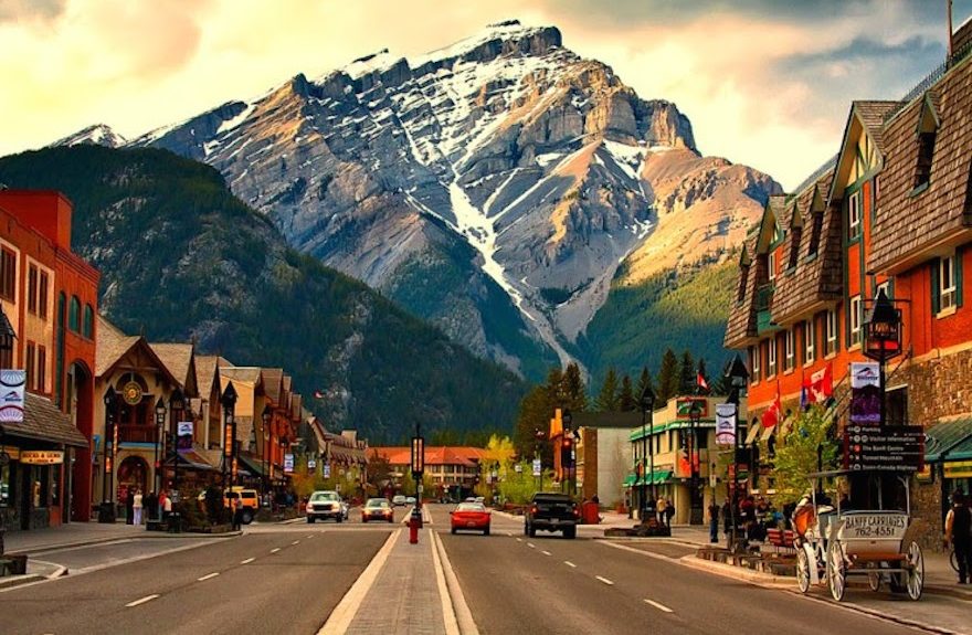 Banff Town, Alberta