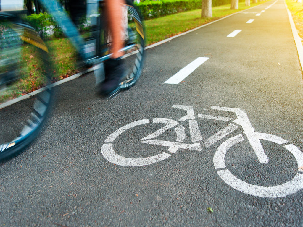 Road Pedestrian and Bicycle Signs